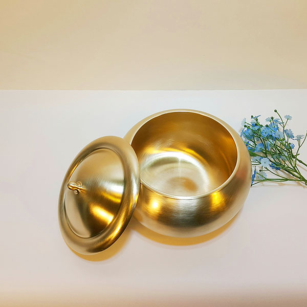 유기 요강 방짜 혼수용품 복요강 저금통 장식요강 놋쇠 미니요강 돈보관함 주물