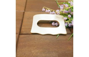 한손 마사지기 사각 유기 방짜 괄사마사지기 손 괄사 놋쇠 주물 혈액순환 건강용품