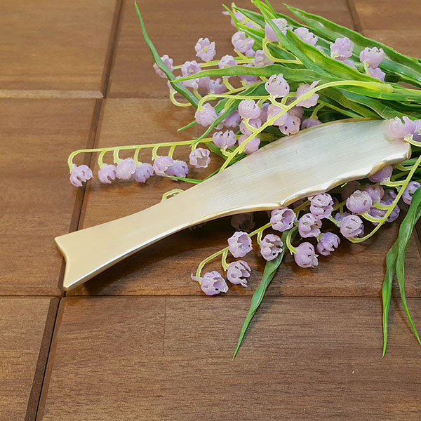 얼굴 마사지기 유기 방짜 괄사마사지기 놋쇠 물고기 괄사 주물 건강용품 혈액순환