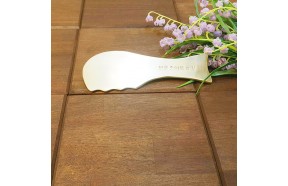 얼굴 마사지기 유기 방짜 괄사마사지기 놋쇠 물고기 괄사 주물 건강용품 혈액순환