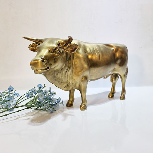 황소1호 청동 황동 조각품 조각상 장식품 주물 신주 금속 조형물 상패 집들이선물 인테리어소품