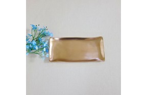 방짜 유기 그릇 놋그릇1P 생선 모듬 접시 앞접시 나눔사각 반찬그릇 신혼 혼수 주물 예쁜디자인그릇 브론즈 아트공방