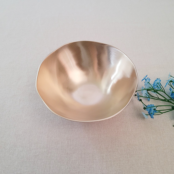 유기그릇 방짜 빙수볼1P대 화채볼 팥빙수 냉모밀국수 디저트볼 놋그릇 174*65