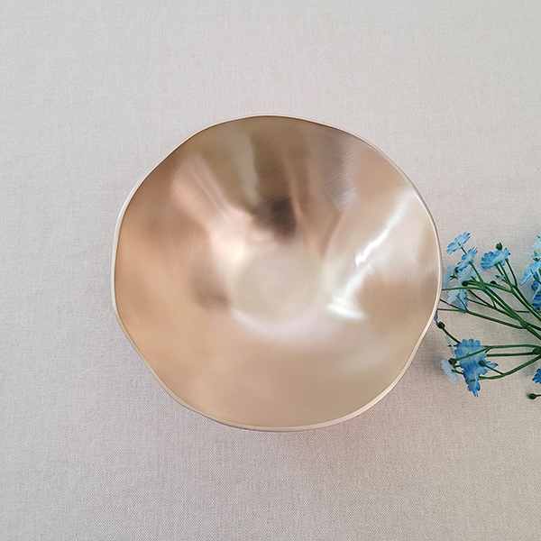 유기그릇 방짜 빙수볼1P대 화채볼 팥빙수 냉모밀국수 디저트볼 놋그릇 174*65