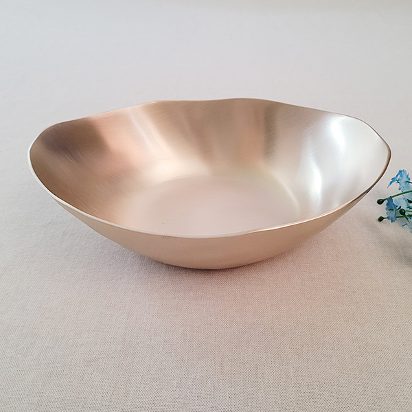 유기그릇 볼접시 대 방짜 타원형접시 디저트 샐러드 파스타 모듬접시 놋접시 놋그릇