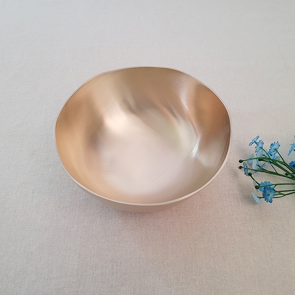 방짜 유기 냉면기1호 면그릇 떡국그릇 궁중면기 비빔밥 육개장 디자인 놋그릇 주물