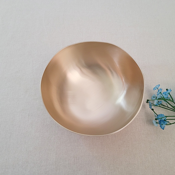 방짜 유기 냉면기1호 면그릇 떡국그릇 궁중면기 비빔밥 육개장 디자인 놋그릇 주물