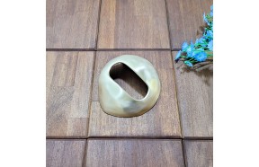 유기 방짜 한손형 괄사 마사지기 혈액순환 놋쇠 주물 건강용품 브론즈 아트 공방