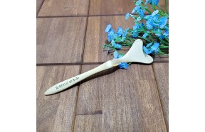 방짜 유기 하트 괄사 마사지기 얼굴 림프순환 지압 놋쇠 혈액순환 주물 브론즈 아트 공방