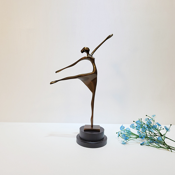 발레 1호 조각상 청동 황동 장식품 공예품 조각품 주물 신주 금속 브론즈 선물용품 인테리어소품