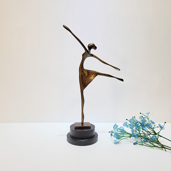 발레 1호 조각상 청동 황동 장식품 공예품 조각품 주물 신주 금속 브론즈 선물용품 인테리어소품