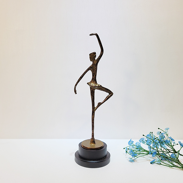 발레 2호 조각상 청동 황동 장식품 공예품 조각품 주물 금속 신주 발레하는사람 선물 브론즈 인테리어소품