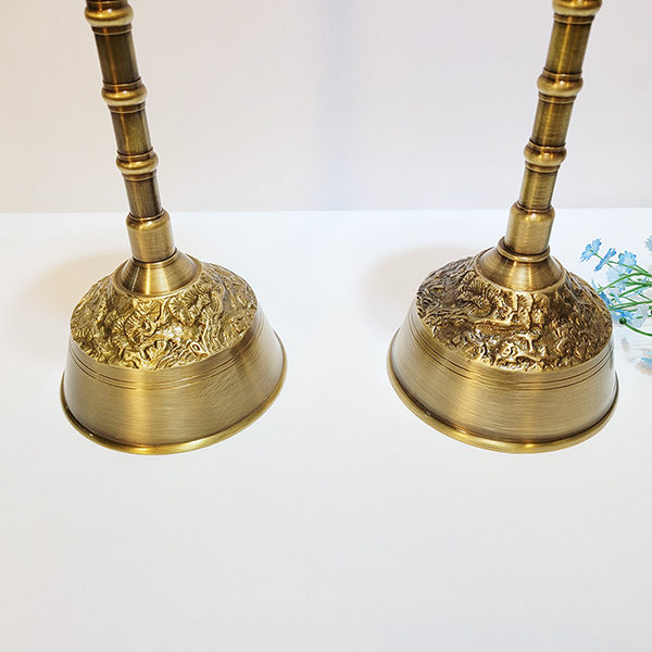 전통 매디 촛대 황동 청동 제수 차례 제사용품 조상 제사상 납골당 불교용품 공예품 생활소품 캔들 천주교촛대