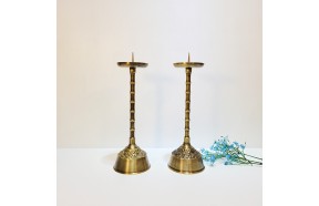 전통 매디 촛대 황동 청동 제수 차례 제사용품 조상 제사상 납골당 불교용품 공예품 생활소품 캔들 천주교촛대