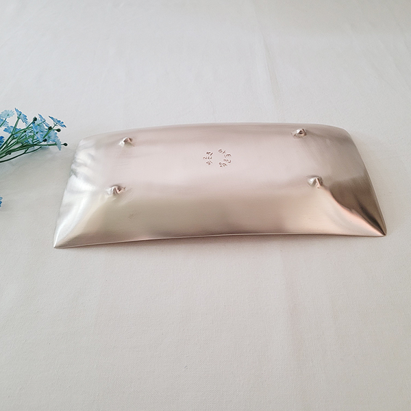 방짜 유기 직사각형1호 접시 대형 유기그릇 놋접시 생선접시 모듬접시 주물 주문제작 디자인 유기제품 브론즈아트공방