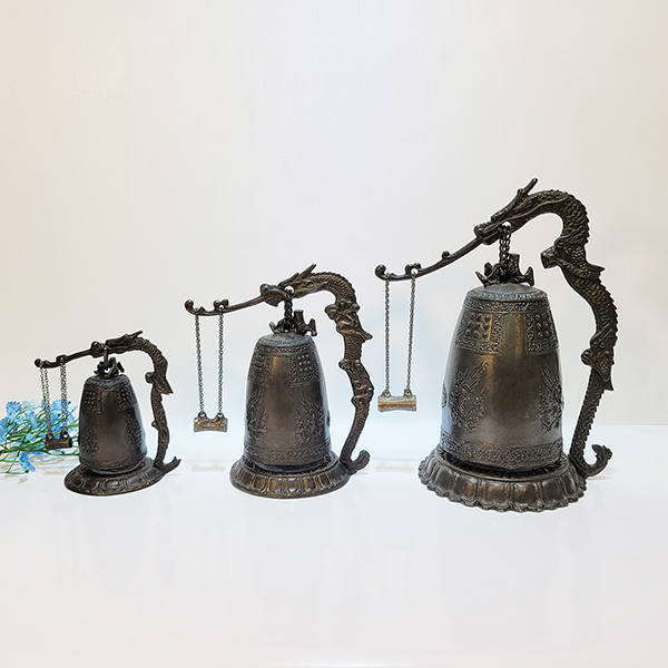 청동 에밀레종 용 한국기념품 풍경 민속품 옛날장식품 외국인선물 성덕대왕신종 한국종 해외선물 전통공예품