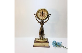 연인 탁상시계 상패 황동 청동 공예품 공로패 감사패 기념패 우승패 골프 시계 주물 신주 금속 개업선물 브론즈 인테리어소품
