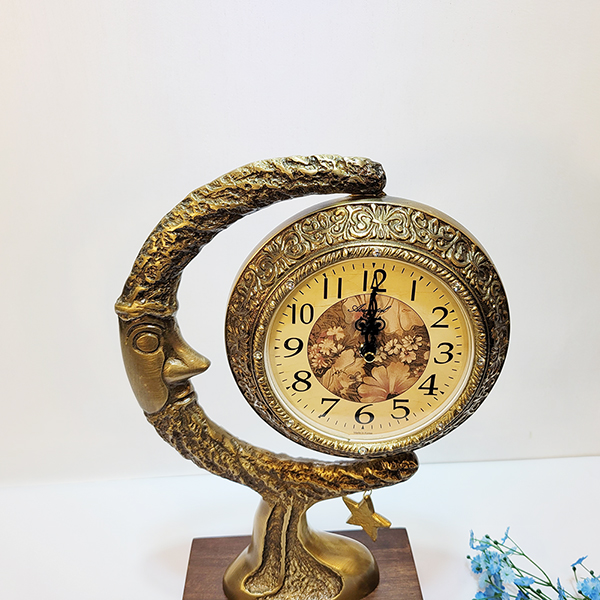 해 달 별 시계 상패 황동 청동 공예품 공로패 감사패 기념패 우승패 골프 시계 주물 신주 금속 브론즈 엔틱시계 인테리어소품