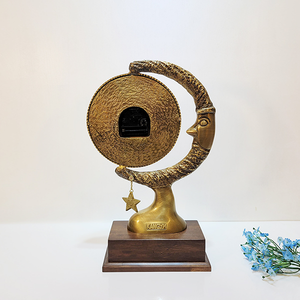 해 달 별 시계 상패 황동 청동 공예품 공로패 감사패 기념패 우승패 골프 시계 주물 신주 금속 브론즈 엔틱시계 인테리어소품