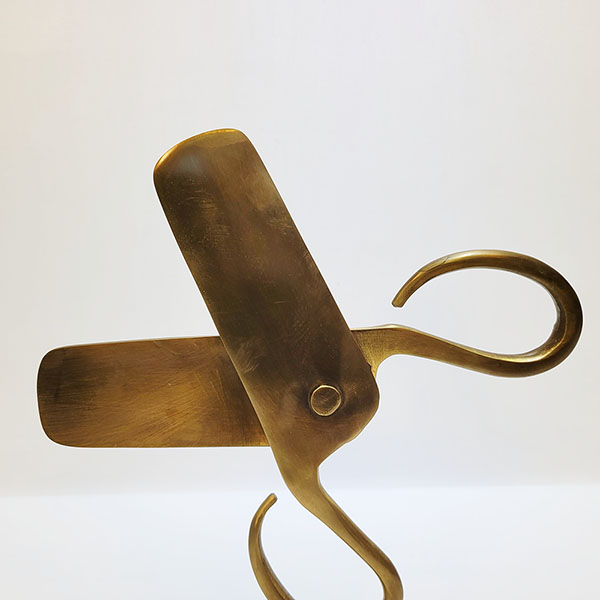 엿가위 청동 황동 공예품 조각품 주물 신주 풍물단악기 옛날장식품 민속용품 한국 전통공예 액막이 추억의아이템