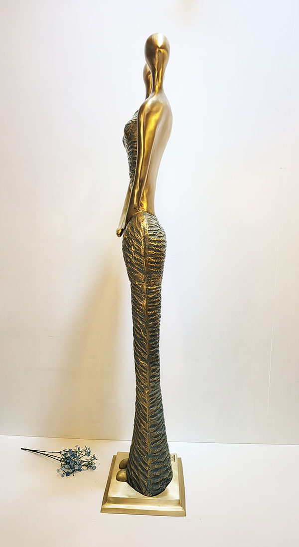 느낌 특대 청동 황동 공예품 조각품 조각상 장식품 조형물 전원주택 정원 인테리어 카페 커피숖 개업선물