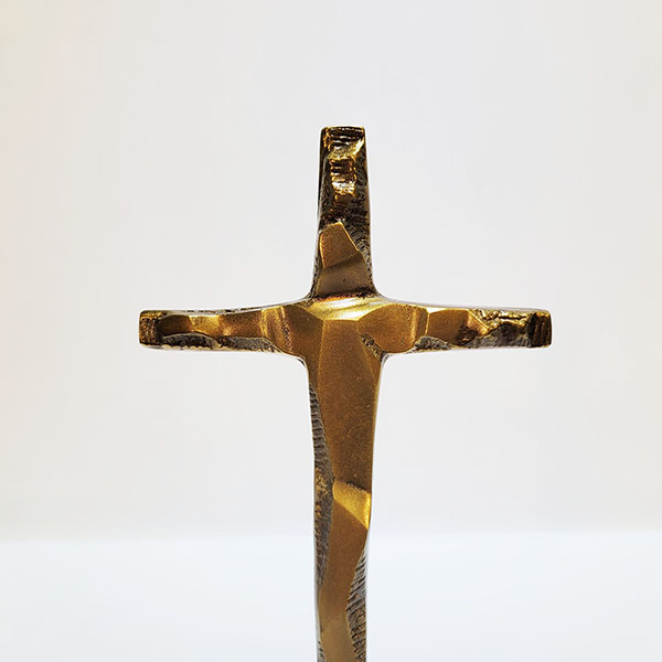 청동 십자가 황동 탁상십자가 성물 예수 여호와 추상 십자가 교회 장식 그리스도 조각품 공예품 주물 신주 금속 주문제작
