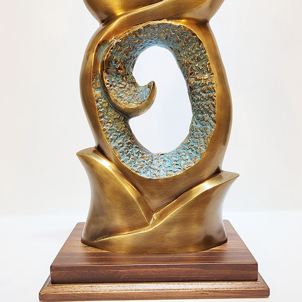 부부1호 조각품 청동 황동 공예품 주물 신주 금속 조각상 장식품 조형물 부부의날 가족선물 집들이선물 카페 브론즈 인테리어소품