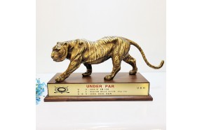 호랑이 1호 상패 청동 황동 조각상 조각품 장식품 공로패 기념패 감사패 우승패 추대패 골프 상패