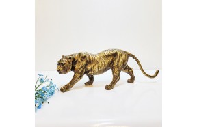 호랑이1호 조각상 황동 청동 공예품 조각품 조형물 개업선물 지인선물 인테리어장식품