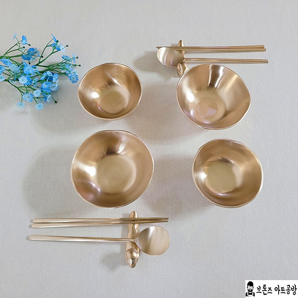 방짜 유기 밥그릇 국그릇 밥공기 국대접 유기그릇 유기제품 주물 신주 신혼선물 부모님선물 주문제작