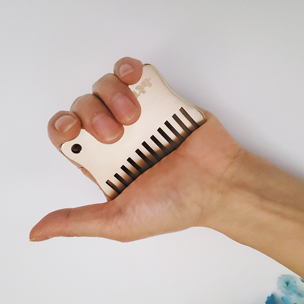 방짜 유기 빗 괄사 마사지기 2호 사각 머리 두피 유기괄사 놋 안마 지압 주물 피부샵 지인 선물용품