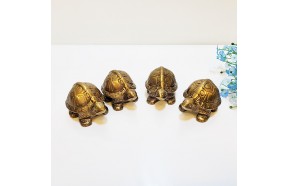 미니 거북이 청동 황동 공예품 거북이조각상 조각품 장식품 집들이 부모님 선물 장수 재물복 풍수 인테리어 소품