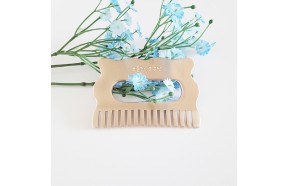 방짜 유기 한손 빗 괄사 마사지기 머리 두피 유기괄사 놋 안마 지압 주물 피부샵 지인 선물용품 주문제작