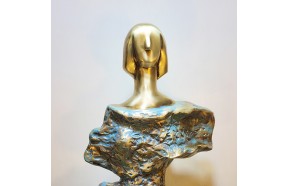 소녀 사람 조각상 조각품 장식품 모형 추상 모양 인물 청동 황동 공예품 상점 카페 업소 전원주택 정원 거실 인테리어소품