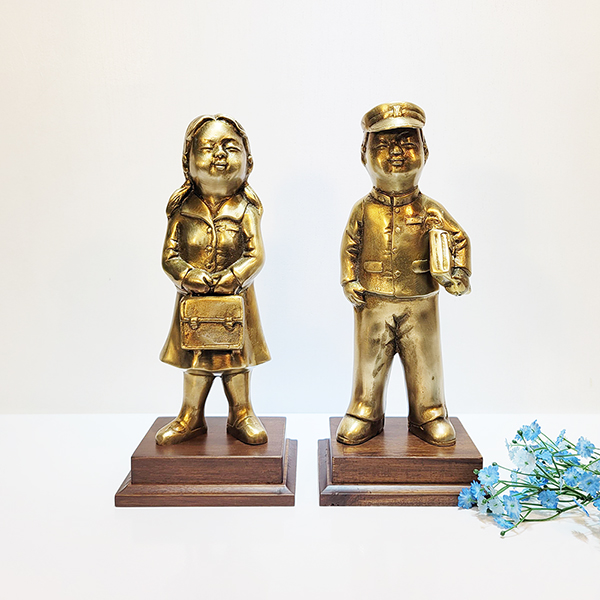 고교시절 아름다운 추억의 공예품 인테리어 소품 미니어처 고교얄개 청동 황동 카페 업소 장식품