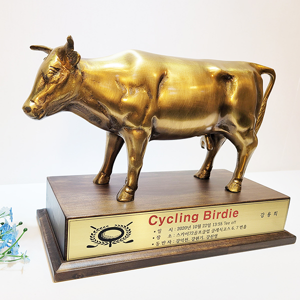 황소 상패 감사패 기념패 공로패 사은패 트로피 추대패 골프상패 청동 황동 공예품 스포츠 우승패 주문제작