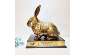 토끼 대 상패 동트로피 동상패 청동 황동 기념패 감사패 공로패 골프패 트로피 주문제작