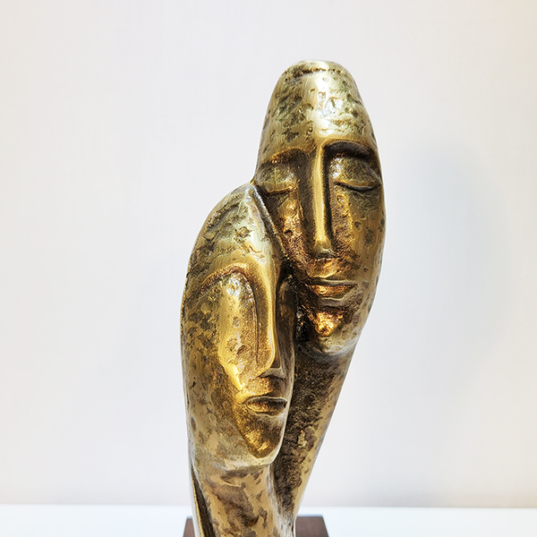 추상 부부 연인 동 공예품 청동 황동 조각상 조각품 장식품 카페 거실 책상 선물 인테리어소품