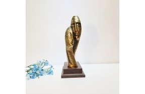 추상 부부 연인 동 공예품 청동 황동 조각상 조각품 장식품 카페 거실 책상 선물 인테리어소품