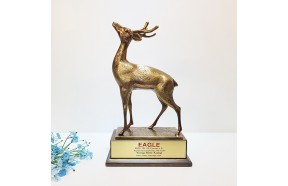 신 사슴 중 상패 동트로피 동상패 청동 황동 기념패 감사패 공로패 골프패 트로피 주문제작