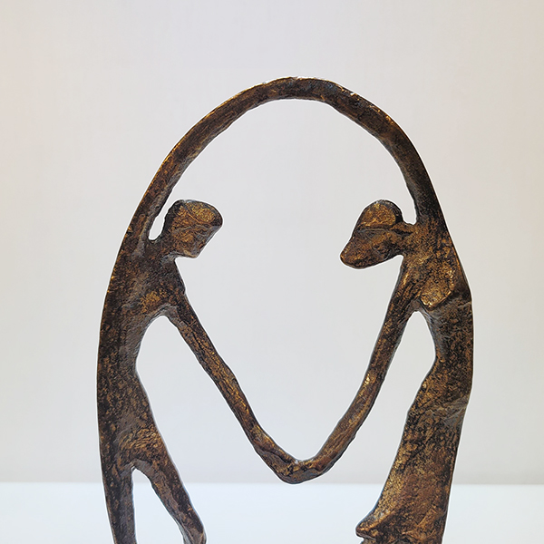 연인과 함께 춤을 조각품 장식품 스포츠 동호회 기념 디자인 고급 원목 인테리어 소품