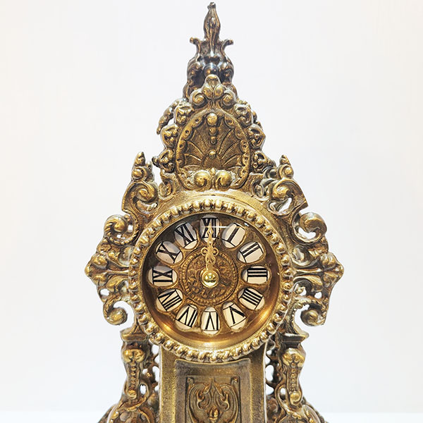 클래식 탁상시계 청동 브론즈 시계 공예품 카페 상점 업소 엔틱 개업 지인 집들이 선물 인테리어소품