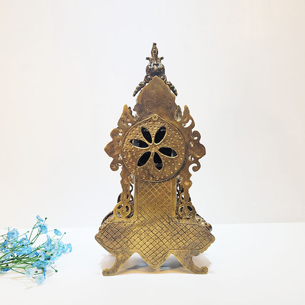 클래식 탁상시계 청동 브론즈 시계 공예품 카페 상점 업소 엔틱 개업 지인 집들이 선물 인테리어소품