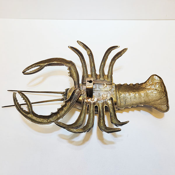 랍스터 청동 브론즈 바닷가재 벽걸이 조형물 조각품 장식품 업소 횟집 매장 카페 테마 모형 인테리어 소품
