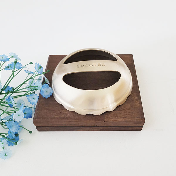 방짜 유기 마사지기 양손 괄사마사지기 한손형  주물 피부샵 전신 경락 지인 선물용품 주문제작