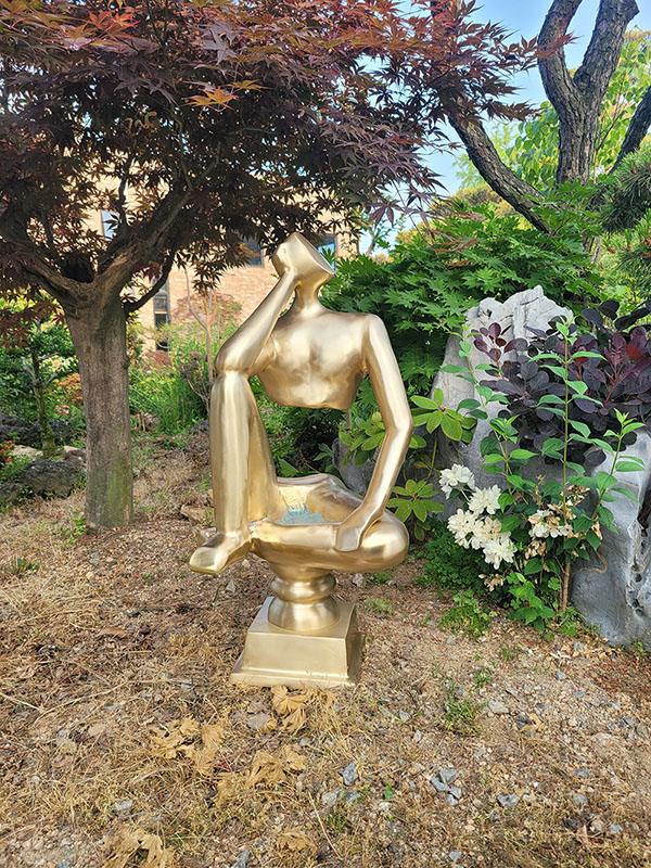 생각하는 사람 로뎅 특대 조형물 조각상 조각품 동 브론즈 카페 정원 동산 건물로비 상점 인테리어