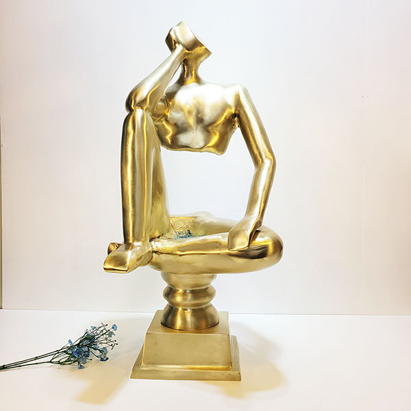 생각하는 사람 로뎅 특대 조형물 조각상 조각품 동 브론즈 카페 정원 동산 건물로비 상점 인테리어