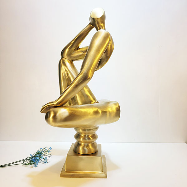 생각하는 사람 로뎅 특대 조형물 조각상 조각품 동 브론즈 카페 정원 동산 건물로비 상점 인테리어