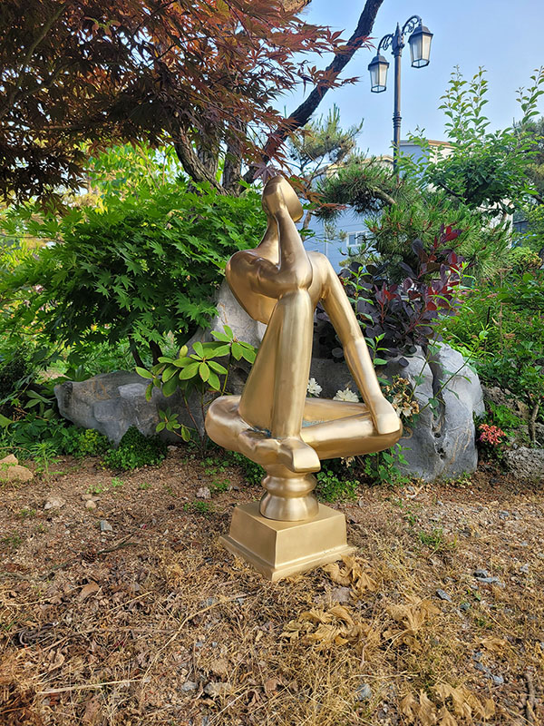 생각하는 사람 로뎅 특대 조형물 조각상 조각품 동 브론즈 카페 정원 동산 건물로비 상점 인테리어