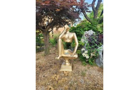 생각하는 사람 로뎅 특대 조형물 조각상 조각품 동 브론즈 카페 정원 동산 건물로비 상점 인테리어